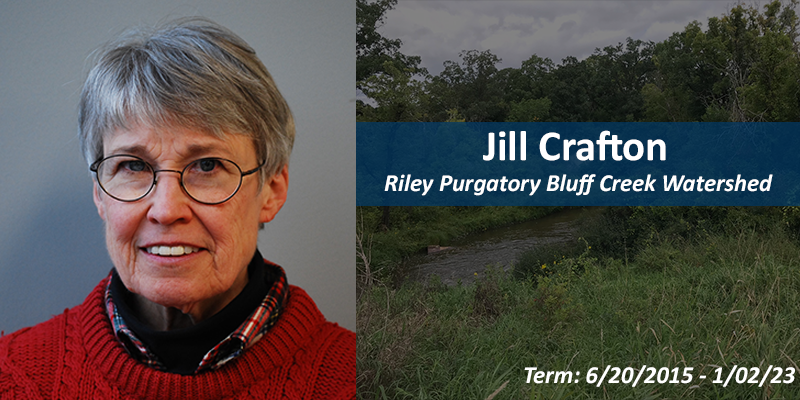 Jill Crafton, watershed district member